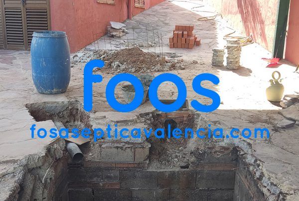 Instalación fosa séptica filtro biologico