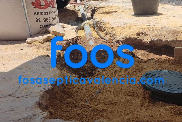 Instalación fosa séptica filtro biologico